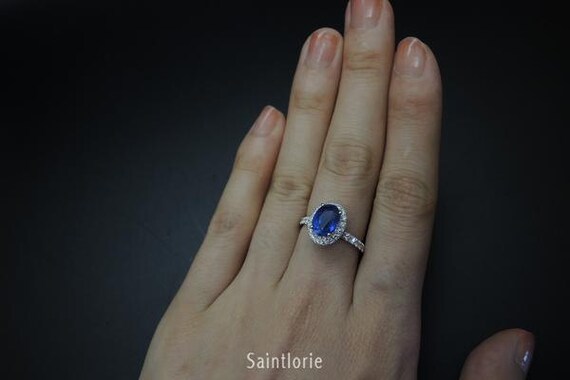 4 carat sapphire ring