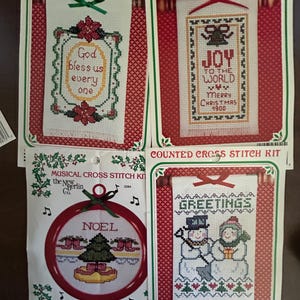 The New Berlin Co. Cross Stitch Ornament Charts