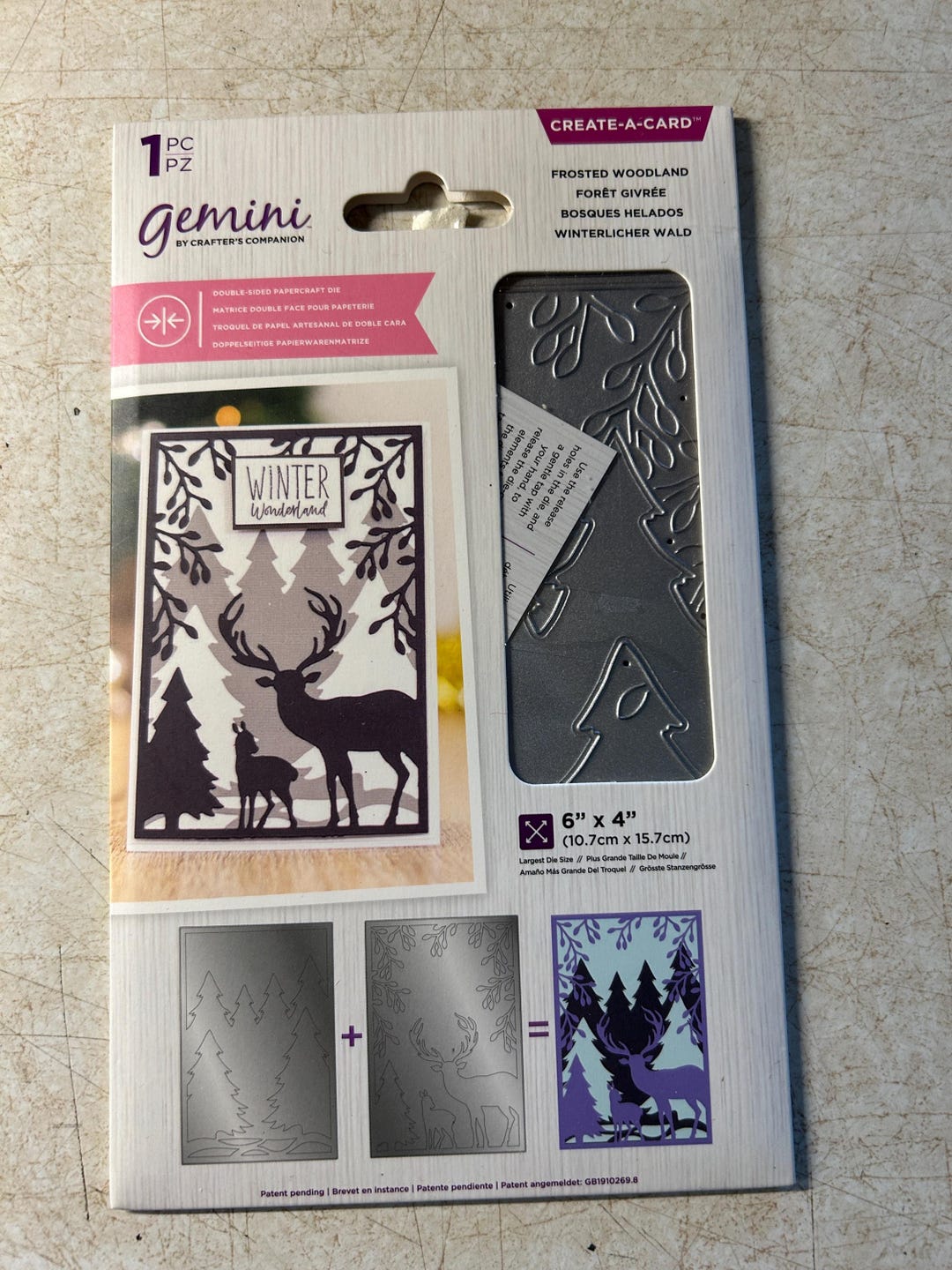 Gemini by Crafter’s Companion Papercraft Dies - Etsy