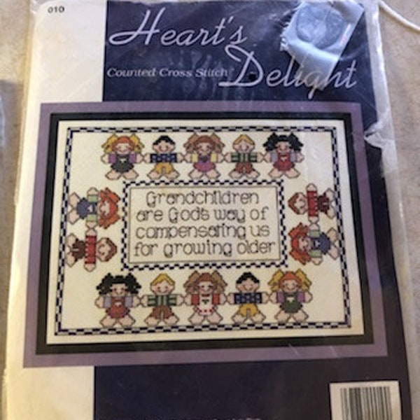 The Sugarplum Express - Heart's Delight Counted Cross Stitch Kit