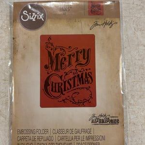 Sizzix Tim Holtz Embossing Folders