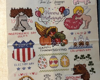 Leisure Arts Cross Stitch Leaflets/Booklets