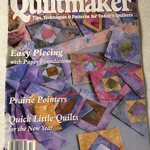 Quiltmaker and Miniature Quilts Magazines