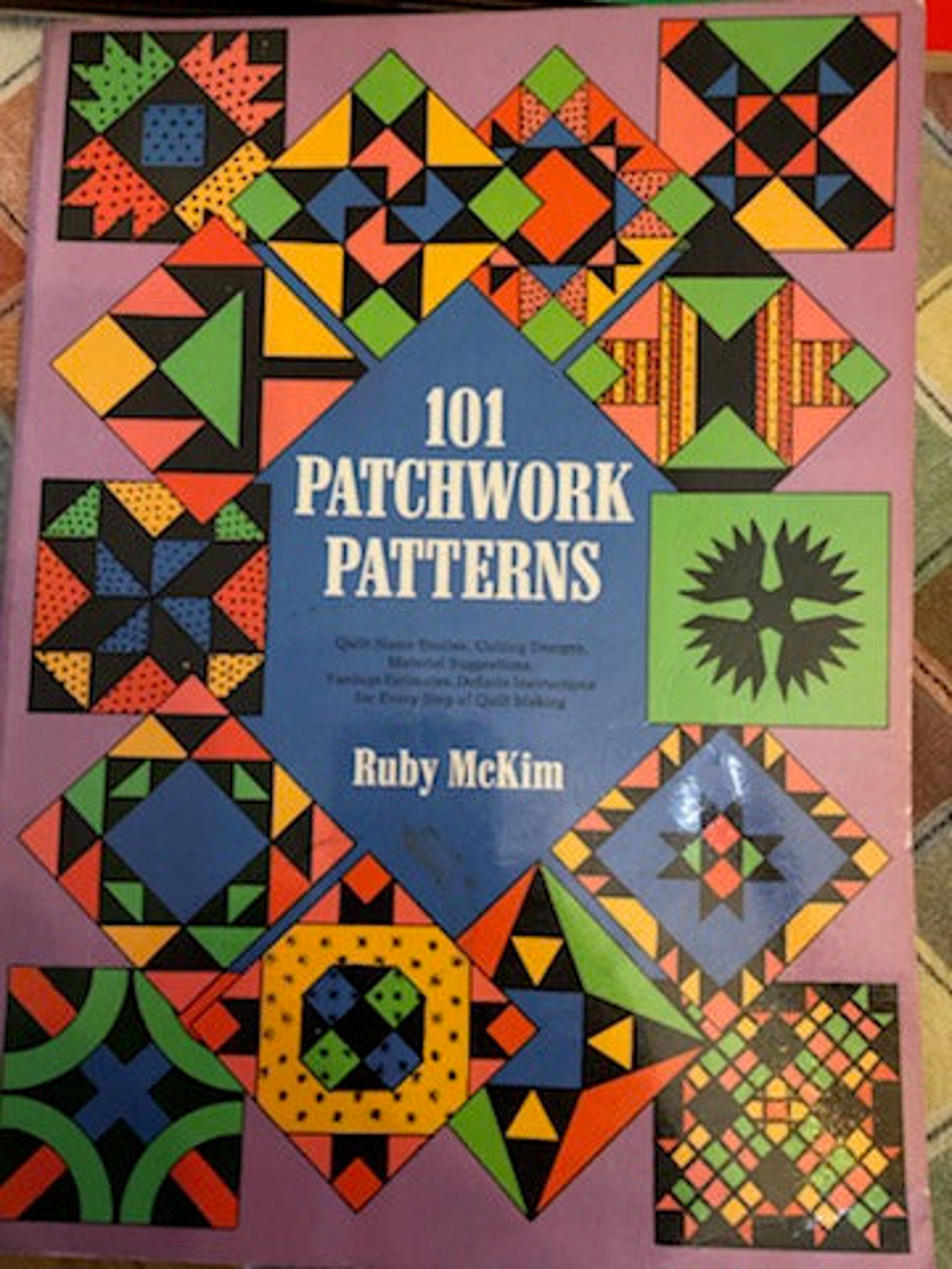 Quilting Books including 101 Patchwork Patterns Step by Step Etsy