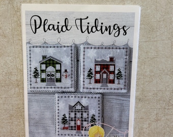 Little Stitch Girl - Plaid Tidings Cross Stitch Chart