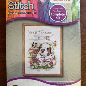 Janlynn Needlecraft Keep Looking Up Cross Stitch Kit