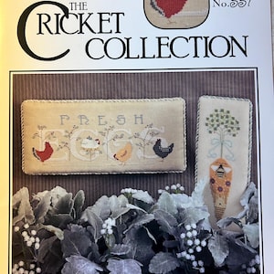 The Cross Eyed Cricket - The Cricket Collection Cross Stitch Leaflets