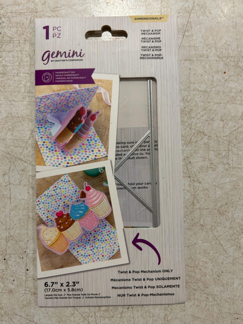 Gemini by Crafter’s Companion Papercraft Dies - Etsy