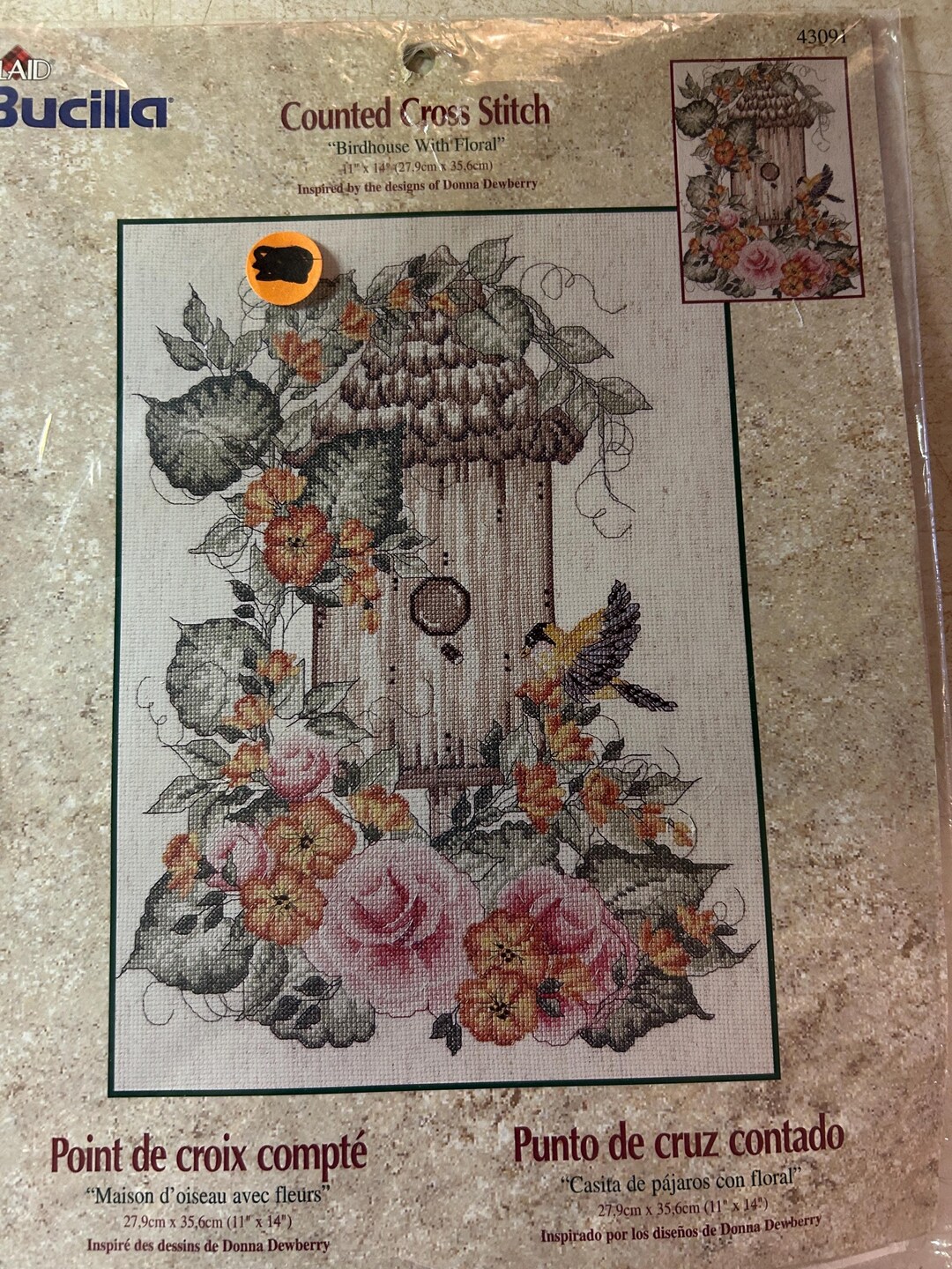 Bucilla Cross Stitch Kits Our Little House Teacup Trio Flowers Bucilla cross stitch kits our little house teacup trio flowers