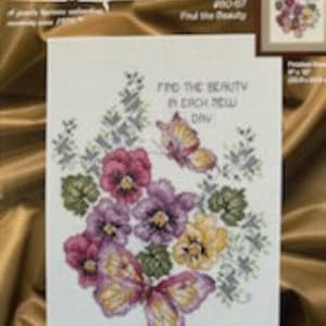 Janlynn Find The Beauty Cross Stitch Chart