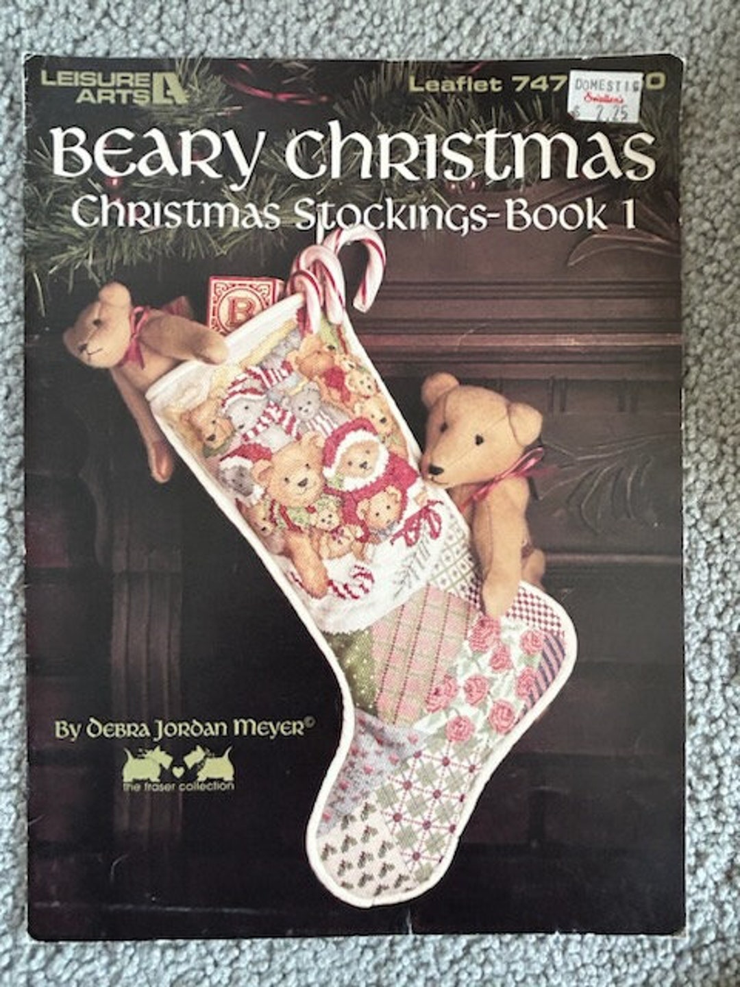 Leisure Arts Beary Christmas Christmas Stocking