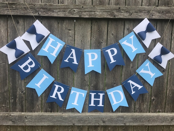 boy birthday banner little man birthday banner happy birthday