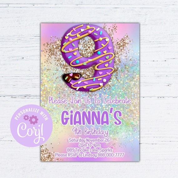 editable-9th-birthday-invitation-girl-9th-birthday-invite-for-girl