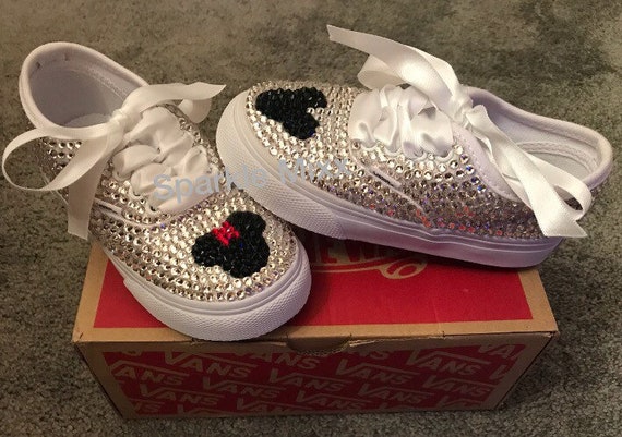 Fully Covered Crystal Vans with Minnie 