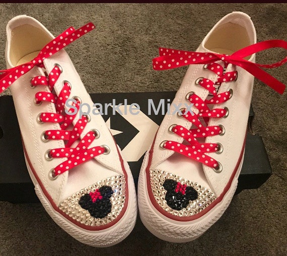 custom minnie mouse converse