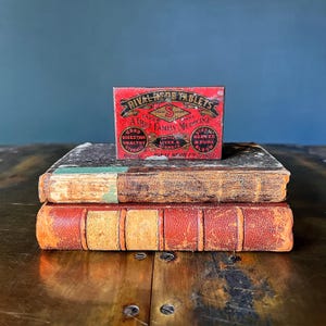Vintage Rival Herbs Tablets Tin, Antique Advertising, Vintage Medicine Packaging, Collectible Tin