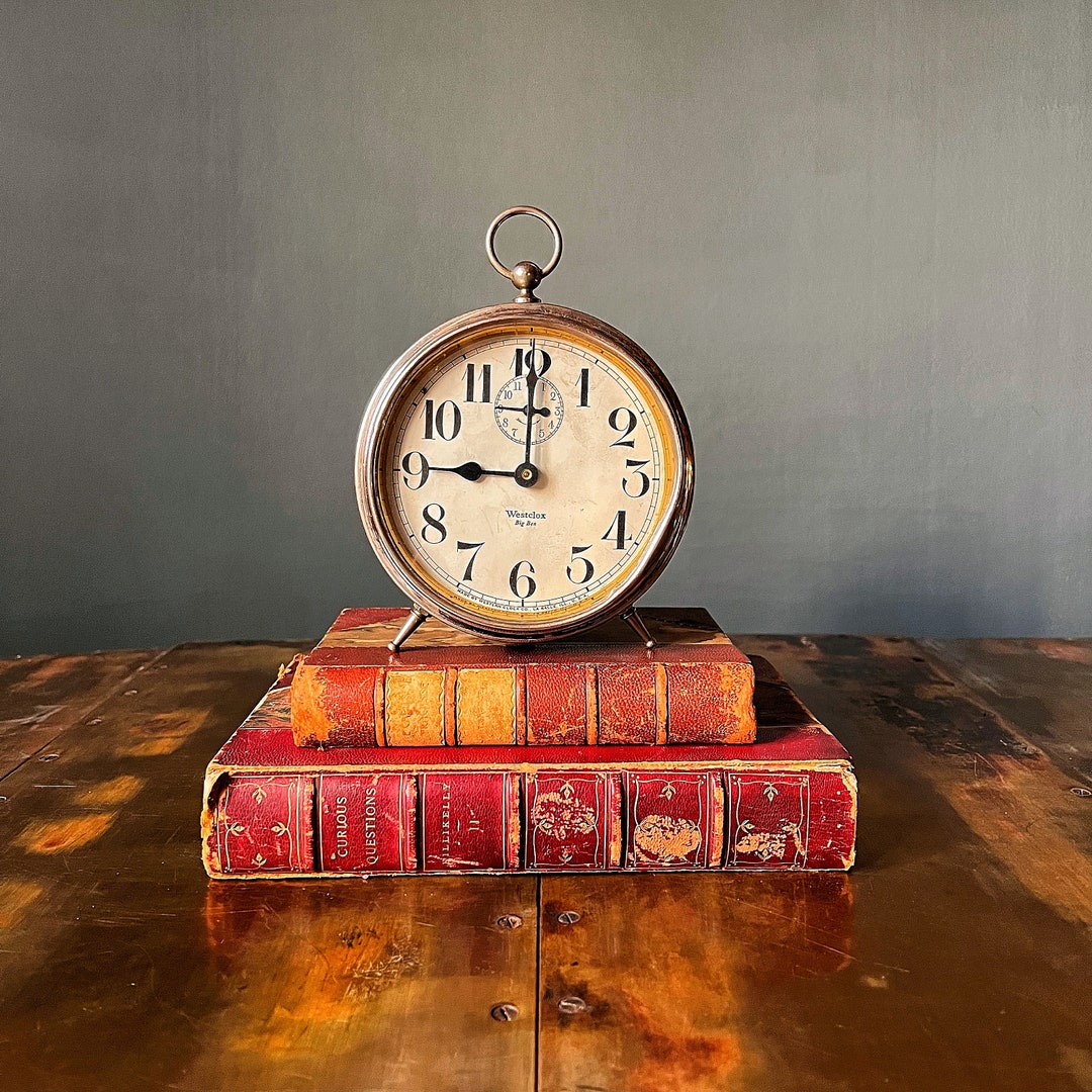 Antique Westclox Big Ben Alarm Clock Vintage Bedside Clock Etsy