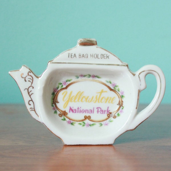 Yellowstone National Park Tea Bag Holder