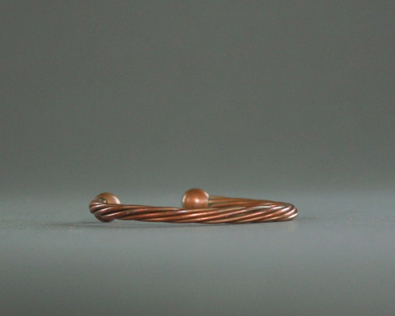Twisted Copper Wire Bracelet - image 3