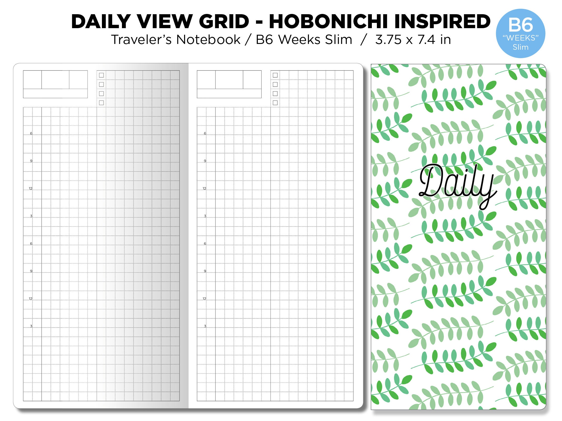 Hobonichi Planner Measurements