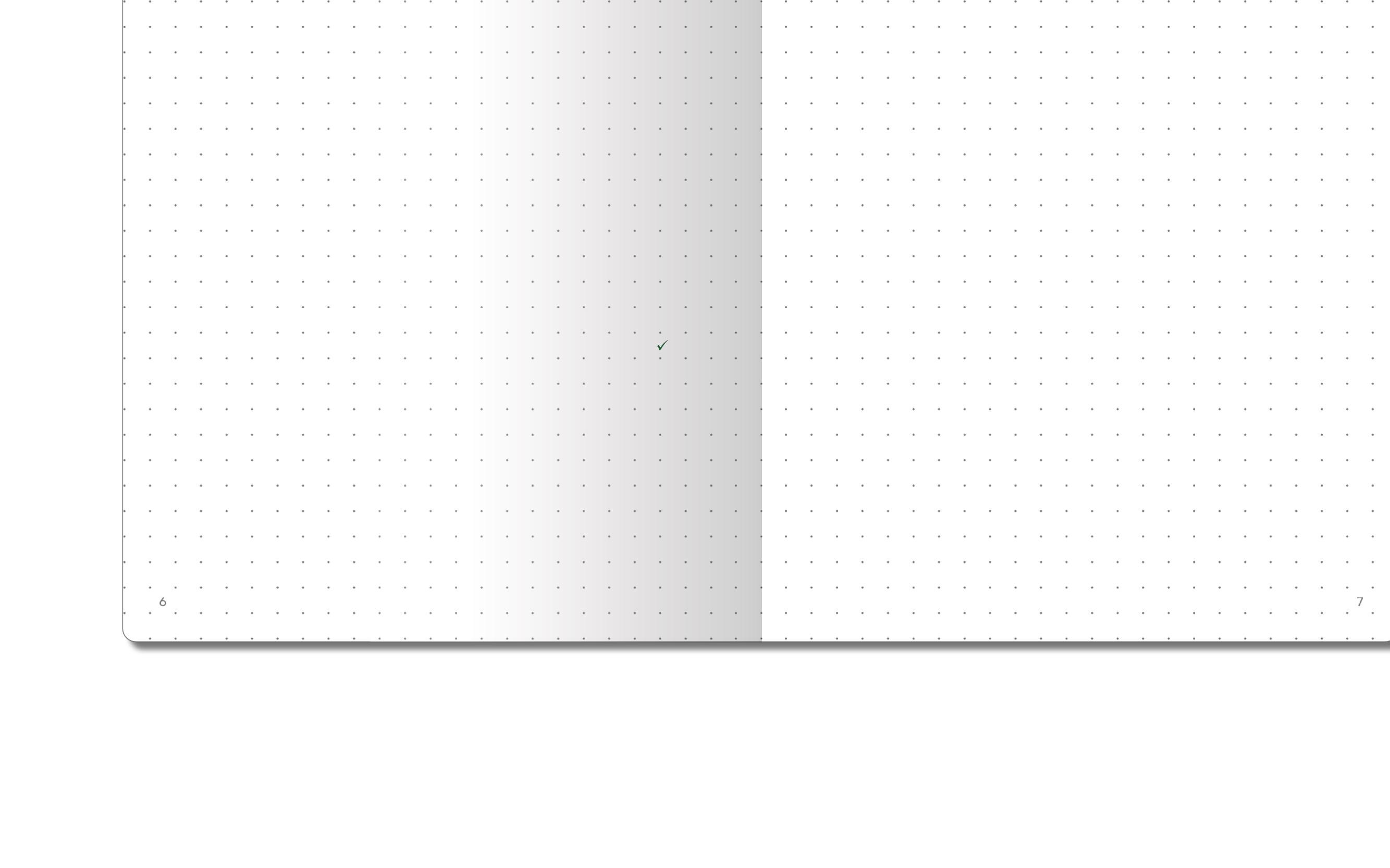 TN B6 Bullet Log Format Dot Grid Traveler's Notebook Printable Insert ...