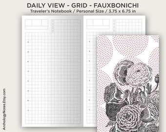 A5 Year-at-glance Hobonichi Inspired Monthly Index Filofax - Etsy