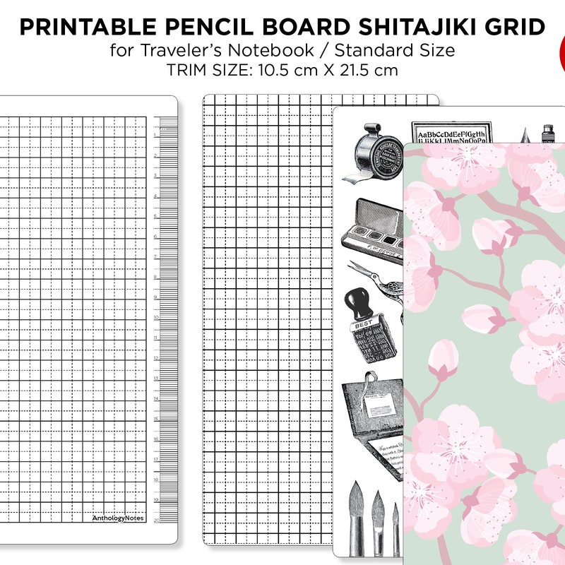 Pencil Template Printable Etsy