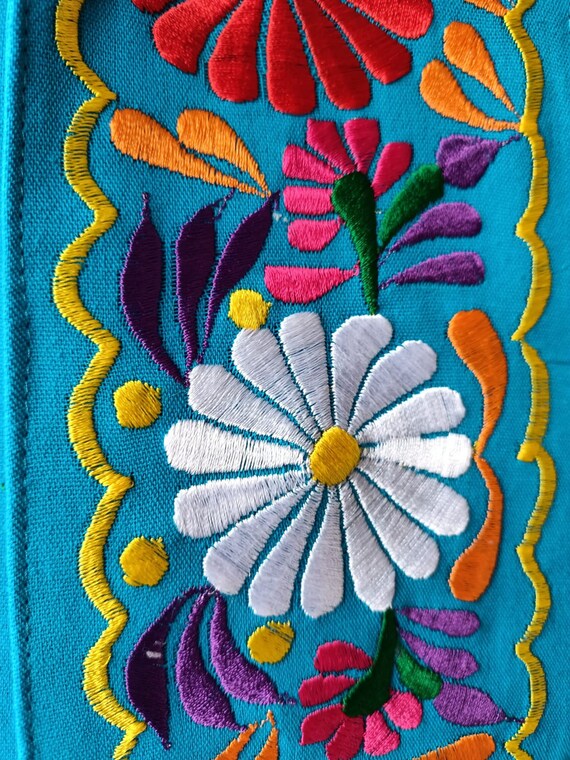 Artisan Embroidered Floral Boho Belt | Adjustable S–XL Amazon.com: Ivory belt with soft colorful flowers, handmade  main image 2