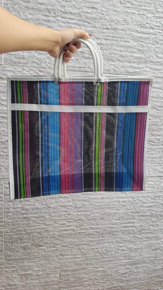 de mercado mercado mexicano Bolsa mexicana de malla - Etsy España