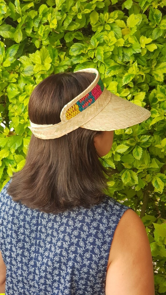 Mexican Visor Hat Mexican Straw Hat 