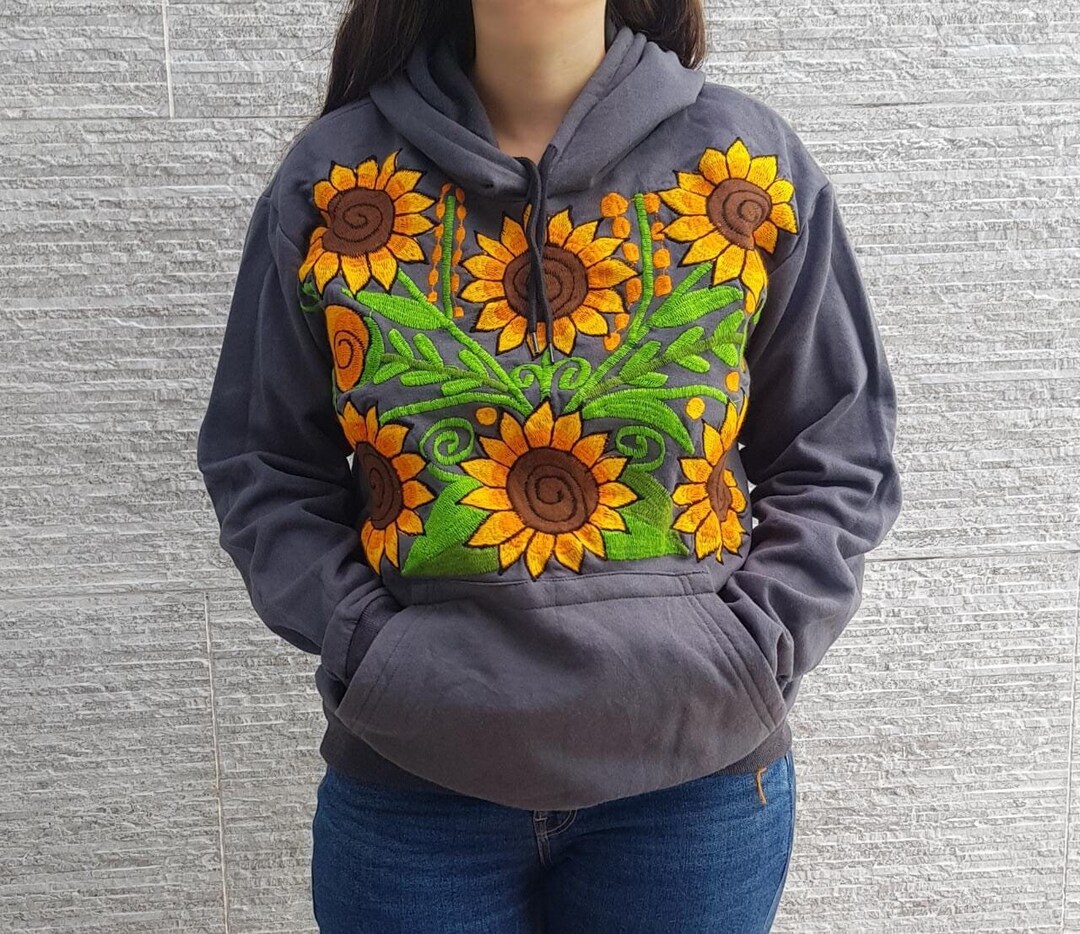 【GRAVER】24SS★ Cream Flower Dot Color Matching Hoodie UNISEX]3 Painting Flower Smile Hoodie - GRAVER | 60% - Asian