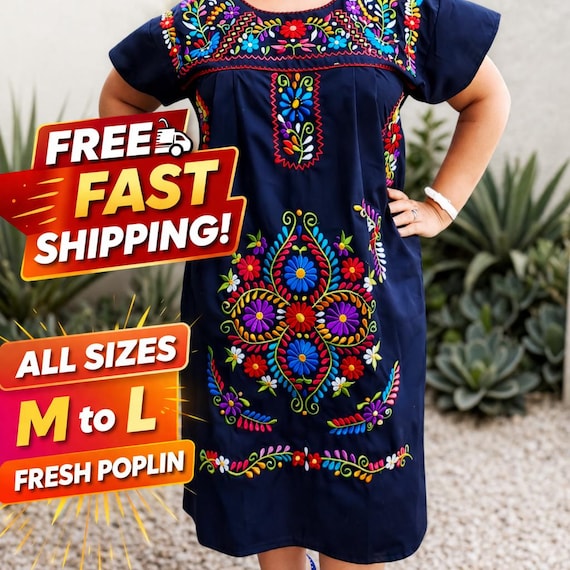 sachin and babi light blue dress Floral Embroidered Black Tunic Dress main image 0