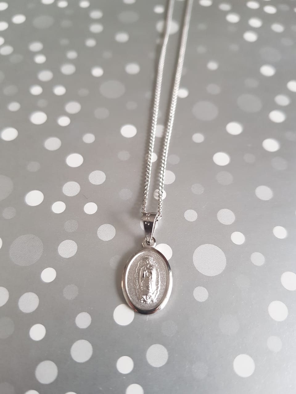 アクセサリー Vintage Mexican silver necklace charm Vintage Sterling Silver 925 Mexico Angel Pendant Necklace 18