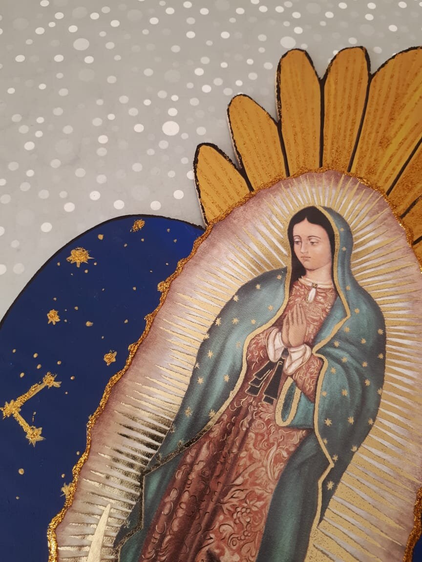 Tableau Décoratif La Vierge De Guadalupe De Marsden Hartley - Toile Imprimée Sur Cadre Prêt à Accrocher