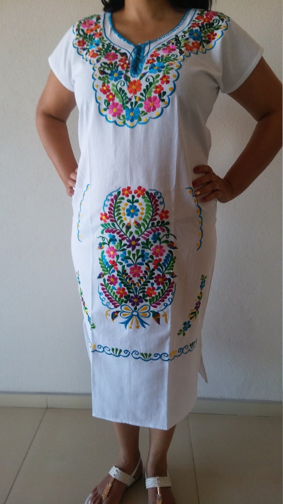 Mexican Embroidered Dress