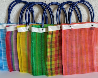 12 Mexican mercado bag, Mexican mini mercado bag, Cinco de mayo Party Favor, Cinco de mayo Gift bag, Mexican wedding favor, Mexican mesh bag