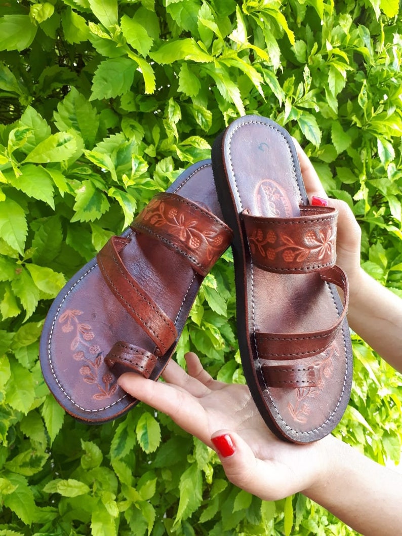 Mexican Brown Sandals Mexican Shoes Huaraches US 6 7 8 9 - Etsy