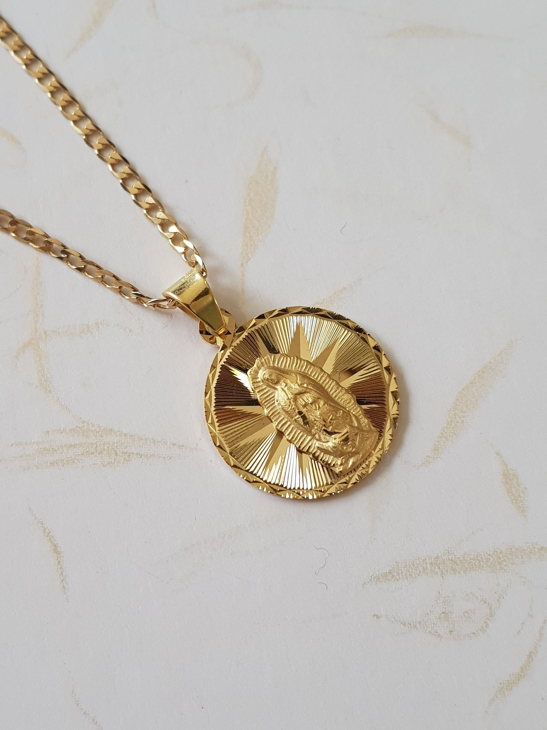 アクセサリー Supreme Virgin of Guadalupe Pendant Supreme Virgin Of Guadalupe 14k Pendant | Shop at Mercari