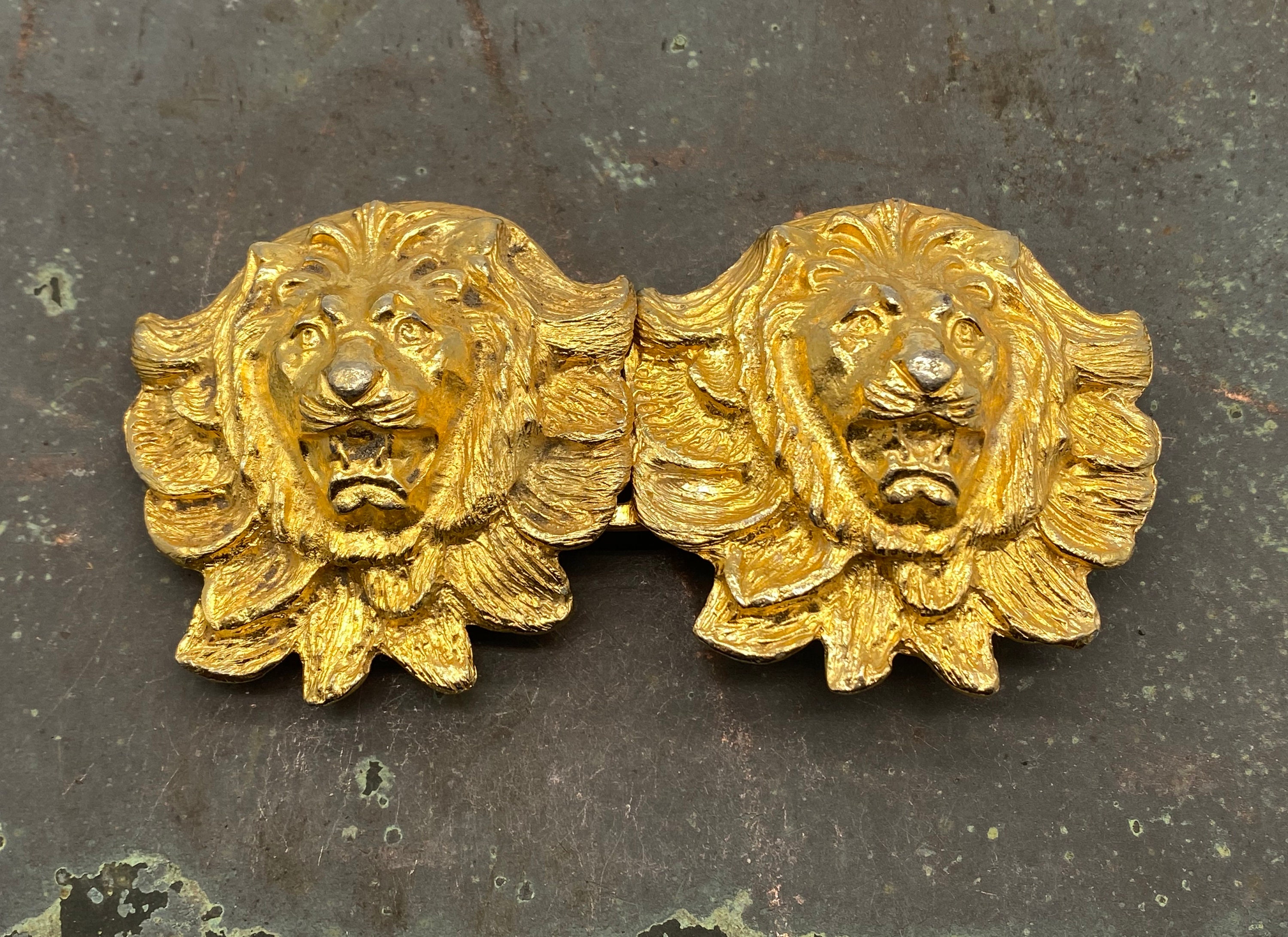 Gold Lion Belt - Etsy