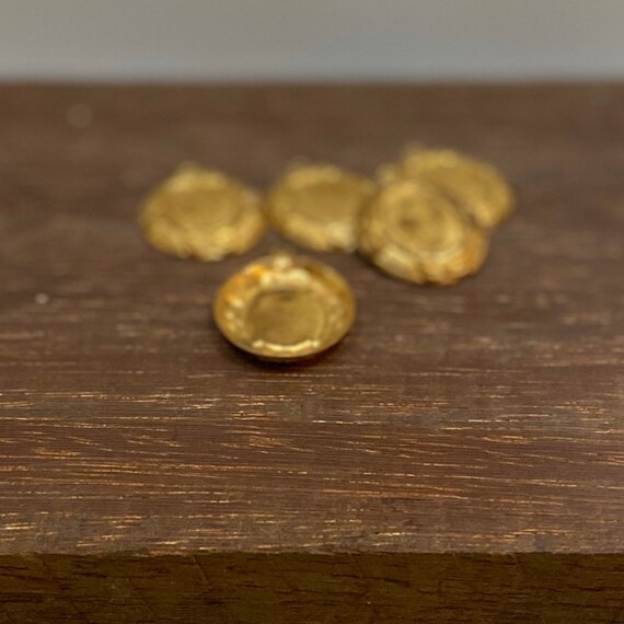 ヴィンテージ真鍮オーバルペンダントセッティング 43 mm - カボション