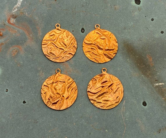 Messing Lünette 20mm - Offener Kreis Für Schmuck Basteln & Verbindungsstück