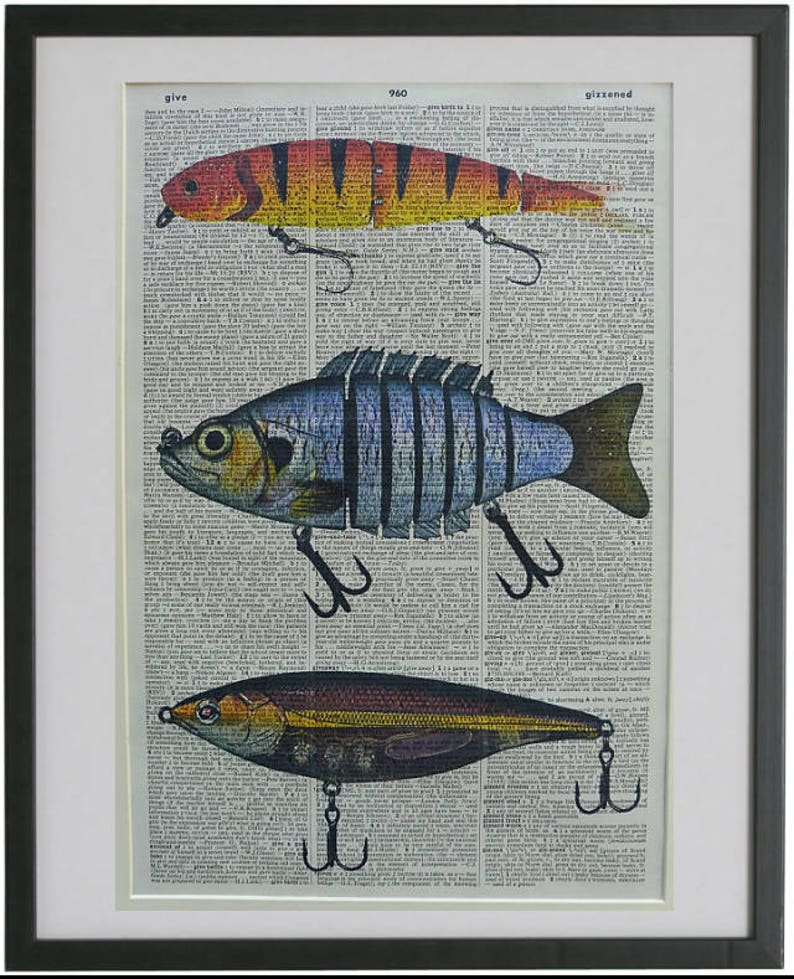 Fishing Lure Wall Decor