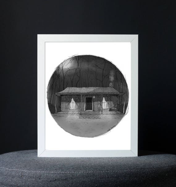 Evil Dead Print Giclee Etsy