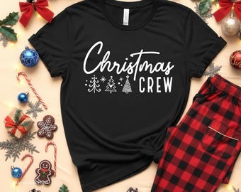 Christmas Crew Shirt: Family Matching Pajama Tee