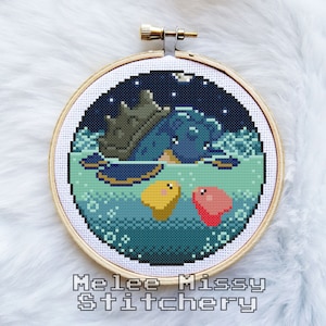 MUSTER: &#39;Lapras Luv&#39; Kreuzstichvorlage