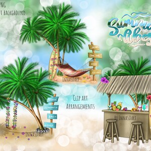 Summer Vibes Clip Art, Travel Clip Art, Vacation Clip Art, Summer Clip Art, Summer Planner, Travel Stickers, Travel Planner, Digital Planner