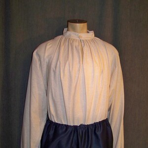 18th Century Shirt, Plus-sized Colonial, Osnaburg Muslin, Adult Rugged, Outlander, Pirate Custom