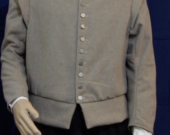 Doublet Renaissance, Custom with Sleeves, SCA Faire ECW Pirate, Elizabethan, Velvet Brocade Wool Linen