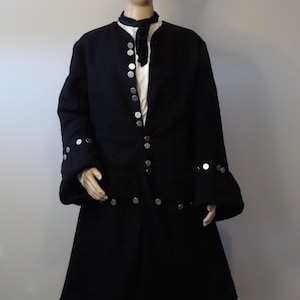 18th Century, Frock Coat, Adult Custom, Colonial Rev War, POTC Pirate, Rendezvous