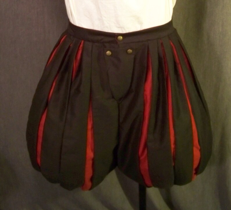 Paned Slops Custom Trunkhose Fancy Dress Elizabethan SCA Etsy